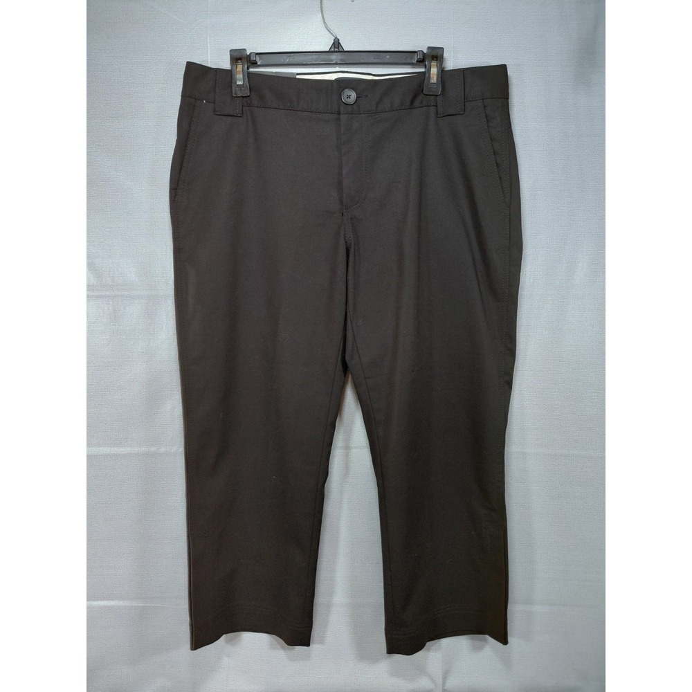Banana Republic Martin Fit Stretch Pants Sits Lower on the Waist‎ Sz 14 Black